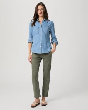 Mayslie Straight Ankle Pant